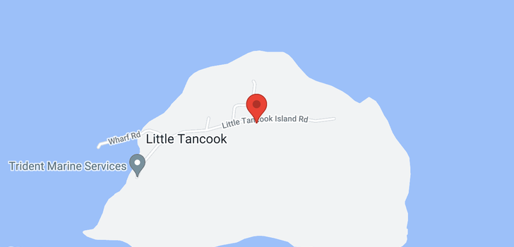 map of 132 LITTLE TANCOOK ISLAND Road